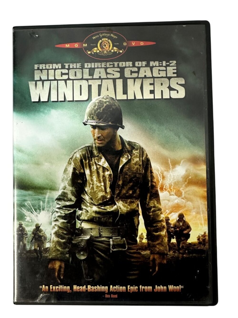 Windtalkers DVD 2002 Nicolas Cage R MGM Widescreen War Action Drama